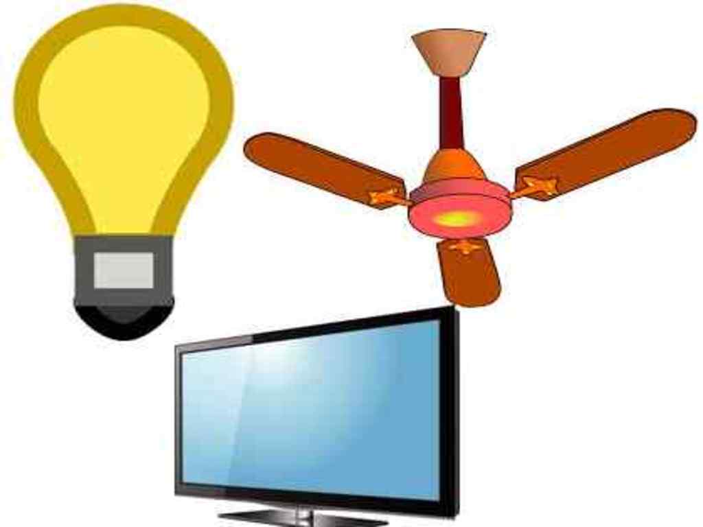 fan, light, tv UPS inverter