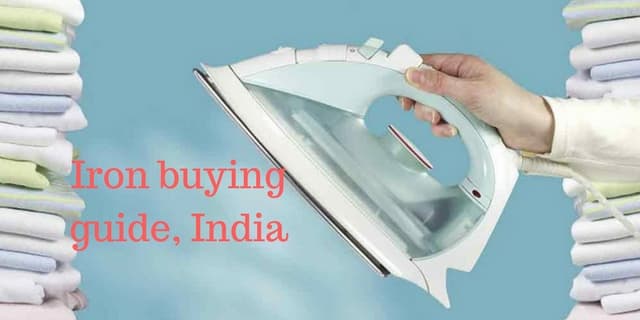 Ferro de engomar guia de compra Índia