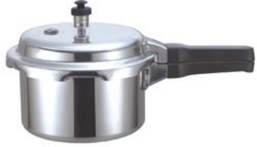 Aluminium pressure cooker