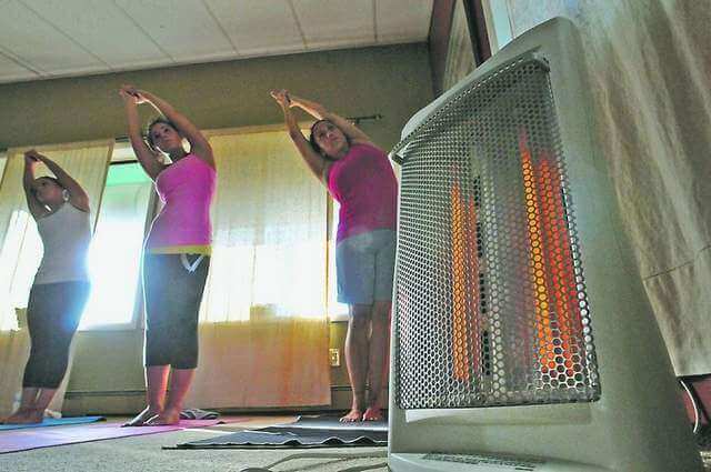 yoga room heater