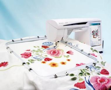 Computerized embroidering machines