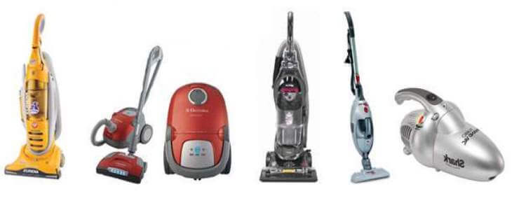 Vacuum Cleaner types