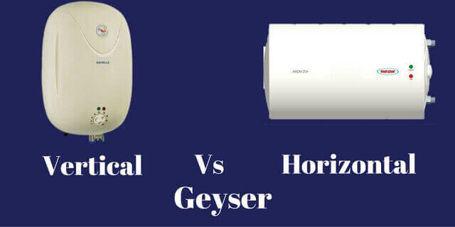 vertical vs horizontal geyser