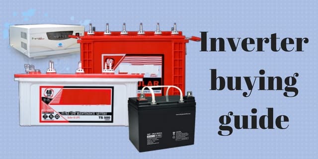 inverter battery for home and inverter battery guide in India