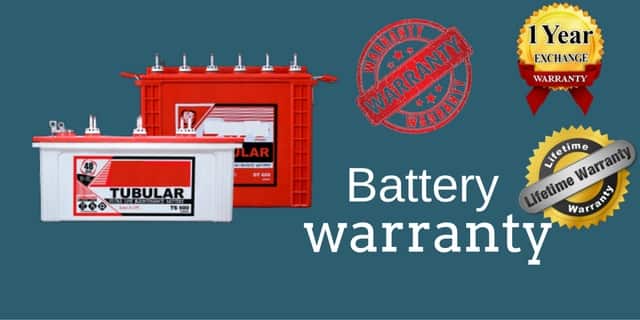 inverter battery warranty