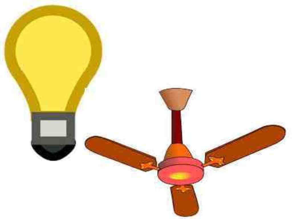 Bulb fan UPS inverter