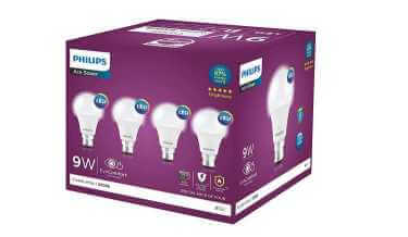 Philips 9-Watts Multipack B22 LED Cool Day White LED Bulb, Pack of 4