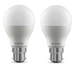 Wipro 9 W Standard B22 LED Bulb(Warm White, Pack of 2)