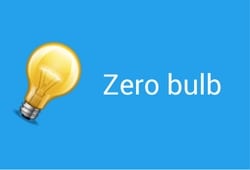 zero bulb 10 to 15 watts