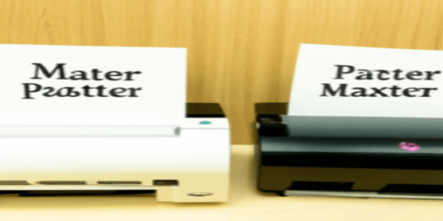 What are the Differences between laser printer and dot matrix printer