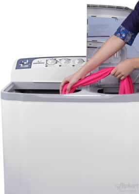 how semi automatic washing machine works