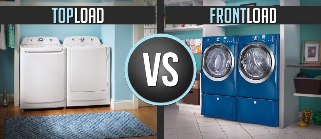 Top load vs front load washing machine, India