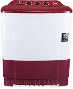 Godrej 7.2 Kg Semi-Automatic Top Loading Washing Machine (WS EDGE CLS