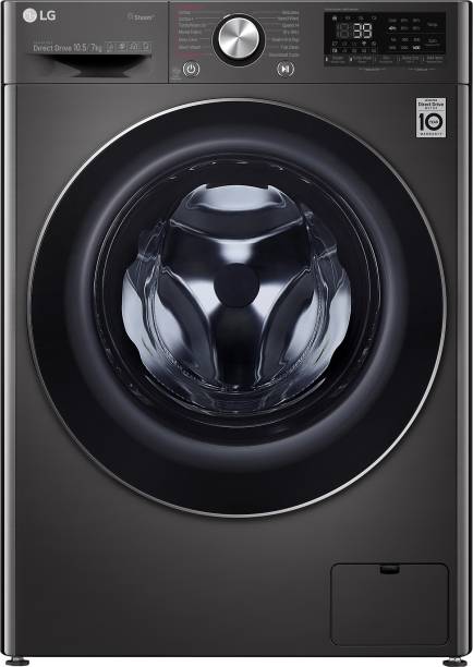 LG 10.5 Kg / 7.0 Kg Inverter Wi-Fi Washer Dryer (FHD1057STB)