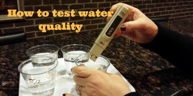 How to test water quality in India