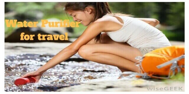 Water Purifier for travel